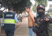 Serenos de SMP evitaron abuso sexual contra una menor y detuvieron a ladrón de farmacias