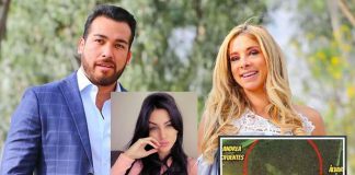Alvaro Paz ‘ampayado’ con Andrea Cifuentes