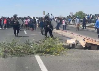Arrancó paro agrario con bloqueo de carreteras Arrancó paro agrario con bloqueo de carreteras