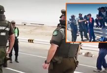 Carabineros matan peruano en frontera Carabineros matan peruano en frontera