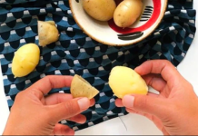 Cómo pelar las papas hervidas