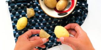 Cómo pelar las papas hervidas