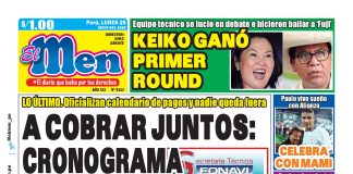 Portada Diario El Men (25/5/2026)