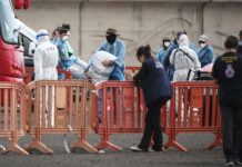 Desembarco contagiados por un brote de hantavirus, comenzó ayer