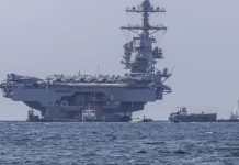 El portaaviones USS Gerald R. Ford