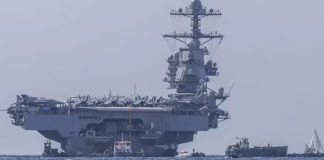 El portaaviones USS Gerald R. Ford
