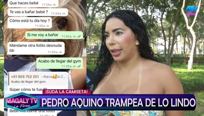 Esposa de aquino lo deja tras ‘ampay’