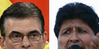 Evo Morales amenaza a Rodrigo Paz