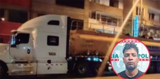 Intervienen a extranjero acusado de robar cisterna