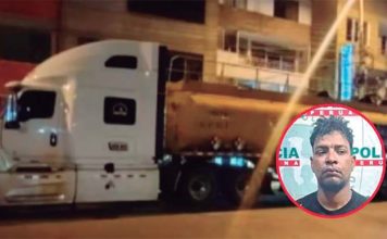 Intervienen a extranjero acusado de robar cisterna