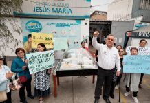 Jesús María exige construcción de su centro medico