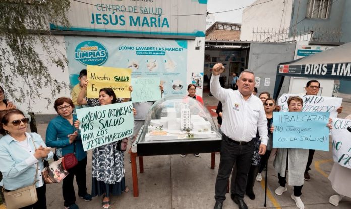 Jesús María exige construcción de su centro medico