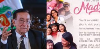 José María Balcázar destacó labor de madres peruanas