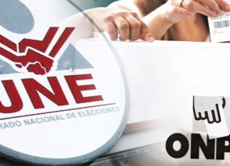 Jurado Nacional de Elecciones (JNE) y Oficina Nacional de Procesos Electorales (ONPE)