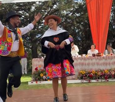Keiko zapateó por su cumple