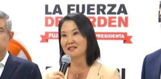 Keiko “Elecciones tuvieron irregularidades” Keiko Fujimori