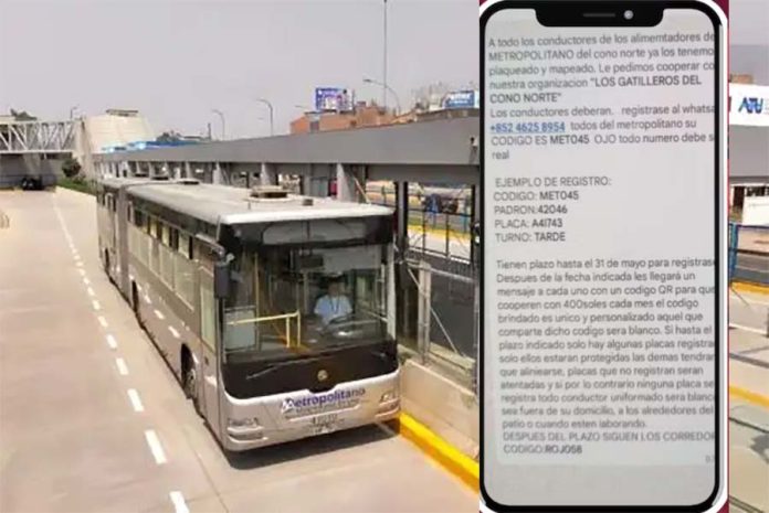 Niegan extorsión a Metropolitano