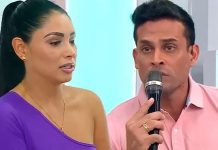 Pamela Franco y Christian Domínguez