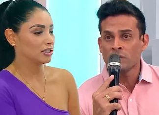 Pamela Franco y Christian Domínguez