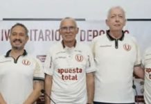 Presentación de Héctor Cúper como nuevo técnico de Universitario de Deportes