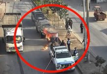 Quemaron su mototaxi para no ir al depósito