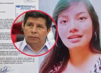 Renunció Lesli González Cabanillas, paisana de Castillo a Comisión de Gracias Presidenciales