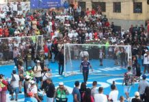 Se armó broncaza en El Porvenir