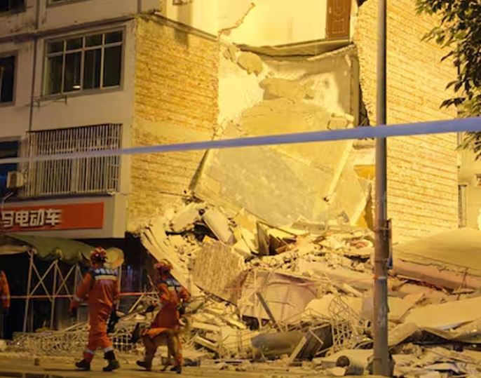 Sismo en China deja fallecidos