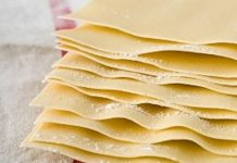 Tipos de pasta para lasaña