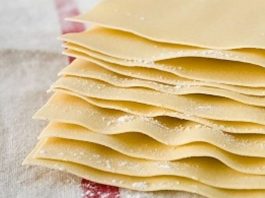 Tipos de pasta para lasaña