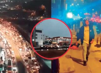 Trasladan féretro entre congestión de Ramiro Prialé