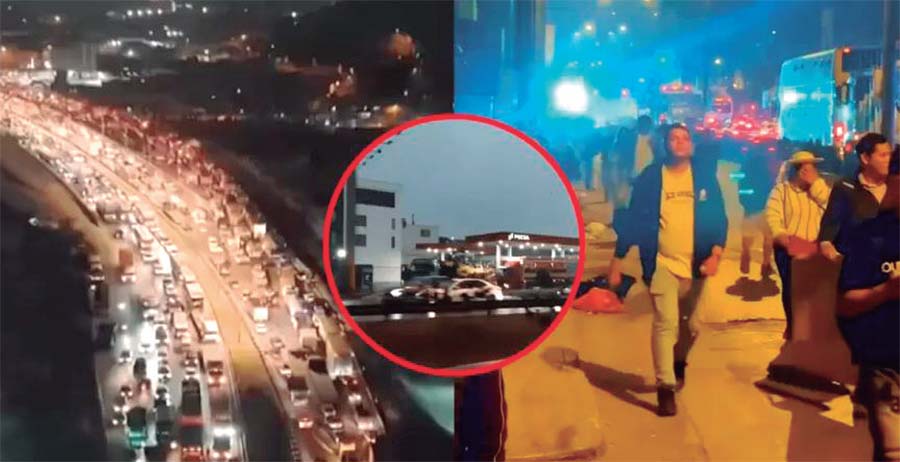 Trasladan féretro entre congestión de Ramiro Prialé