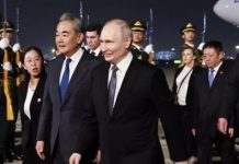 Vladimir Putin llegó a ChinaVladimir Putin llegó a China