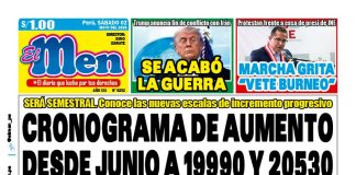 Portada Diario El Men (2/5/2026)