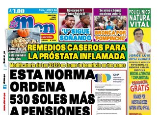 Portada Diario El Men (3/5/2026)