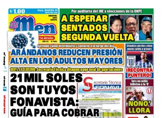 Portada Diario El Men (5/5/2026)