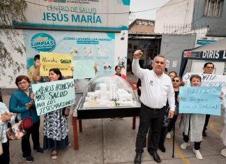 Vecinos de Jesús María en pie de lucha para exigirle al gobierno la construcción de su centro médico