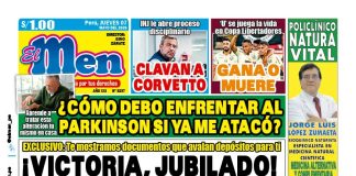 Portada Diario El Men (7/5/2026)
