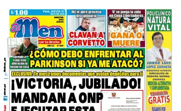 Portada Diario El Men (7/5/2026)