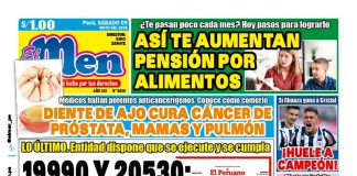 Portada Diario El Men (9/5/2026)