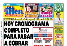 Portada Diario El Men (11/5/2026)