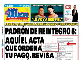 Portada Diario El Men (12/5/2026)