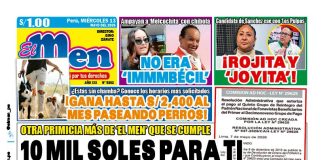 Portada Diario El Men (13/5/2026)