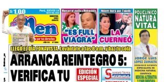 Portada Diario El Men (14/5/2026)
