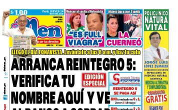 Portada Diario El Men (14/5/2026)