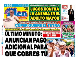 Portada Diario El Men (15/5/2026)