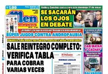 Portada Diario El Men (19/5/2026)