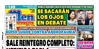 Portada Diario El Men (19/5/2026)
