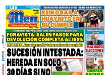 Portada Diario El Men (26/5/2026)