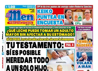 Portada Diario El Men (30/5/2026)